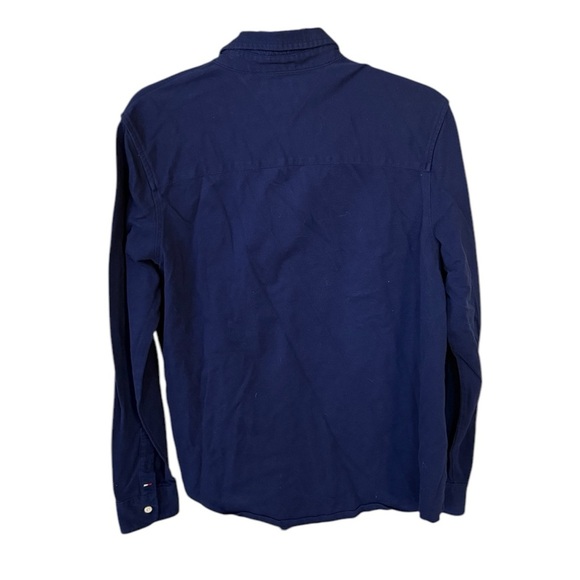 Tommy Hilfiger Navy Blue Men's Shirt - Picture 2 of 3